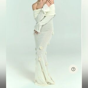 Sold out Meshki White flower dress